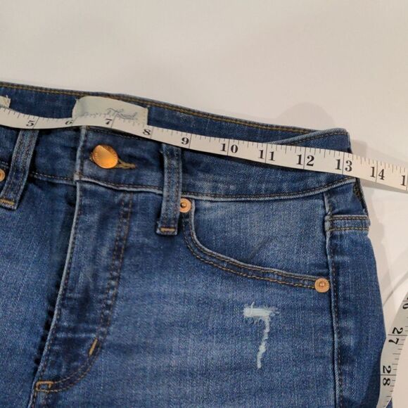 Universal Thread High Rise Skinny Jeans Medium Wash Size 0/25 - Picture 6 of 8